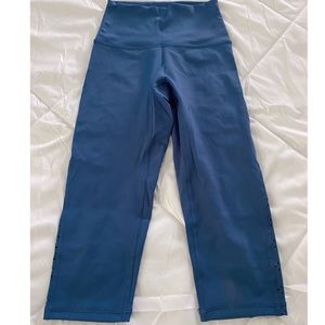 Light Blue Aerie Crop leggings - XS